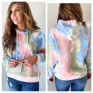Fate Tie-Dye Hoodie Sweatshirt - small
